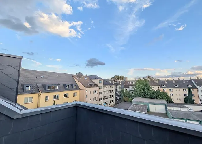 아파트 Traumwohnung Ueber Den Daechern Ruettenscheids 에센